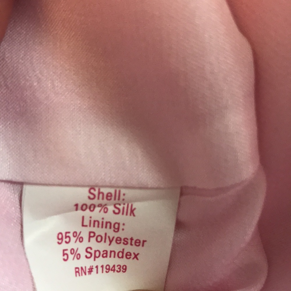 Julie Brown NYC 100% silk bright pink dress size12 - Picture 5 of 5